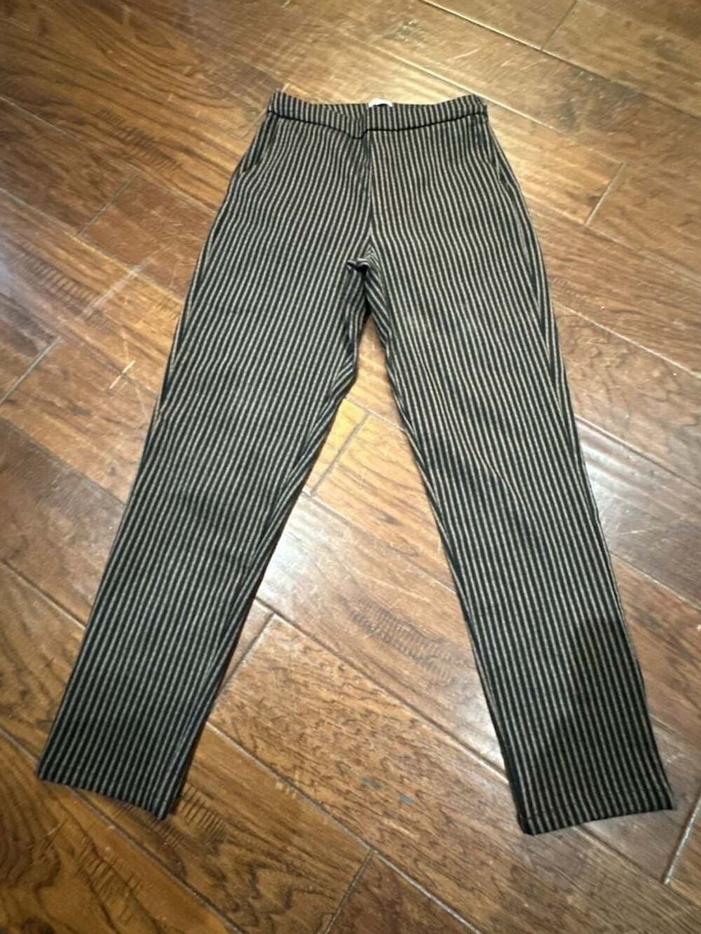 West of Melrose Stripe Me Up Trousers - Black/Tan‎
